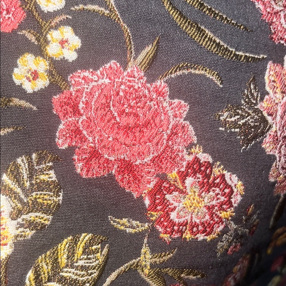 LOFT Pink and Orange Mini Pencil Skirt for Night Out - Picture 3 of 7